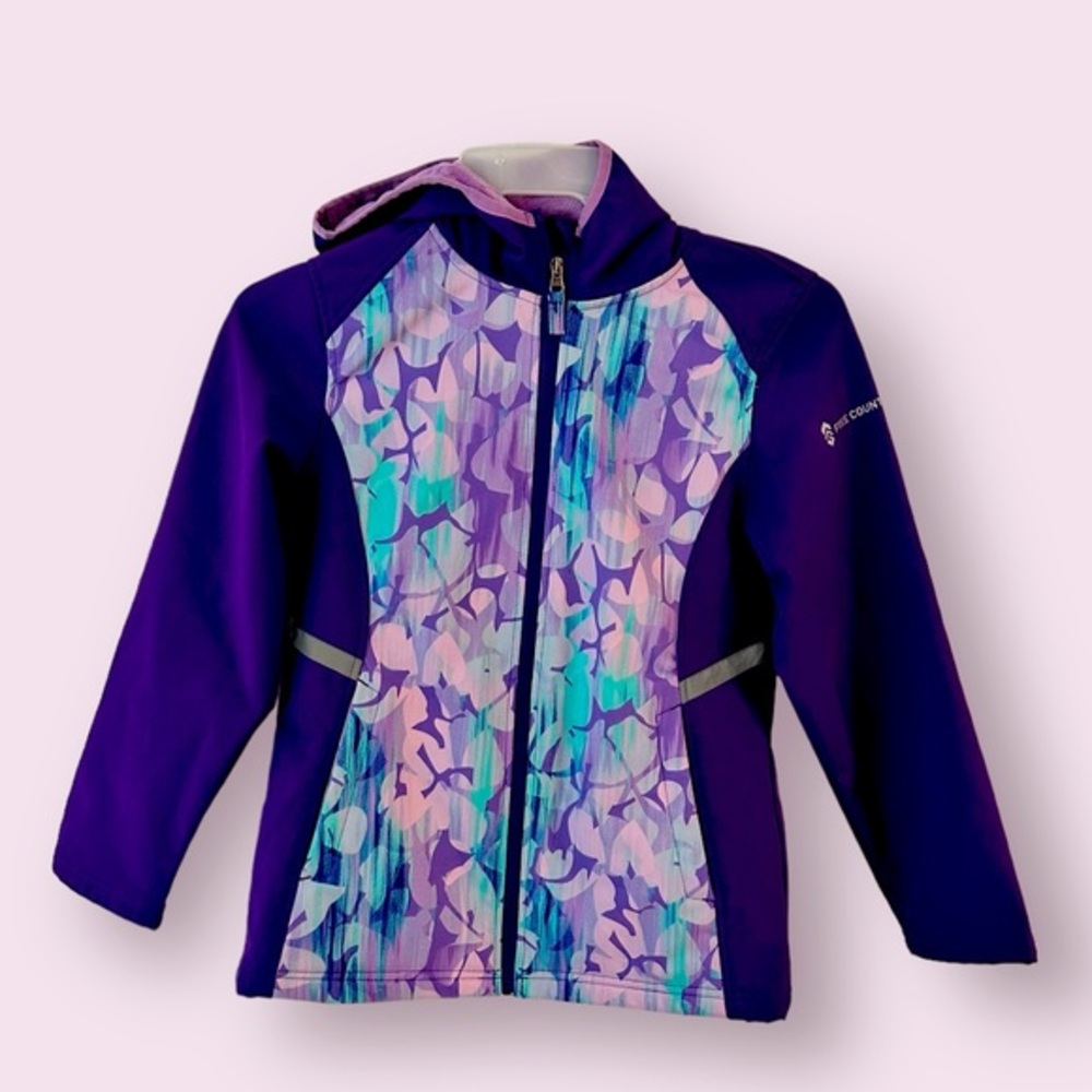 Free country purple jacket 14/16